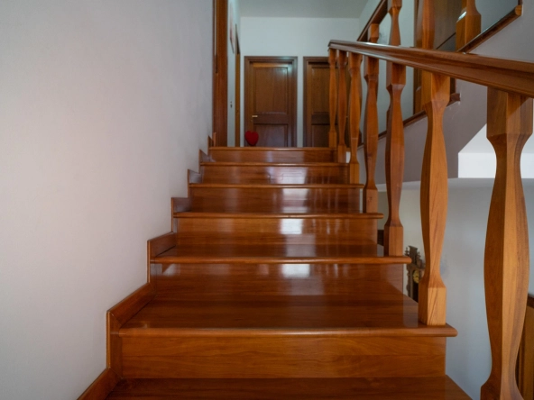 Villa Marcellina wooden stairs
