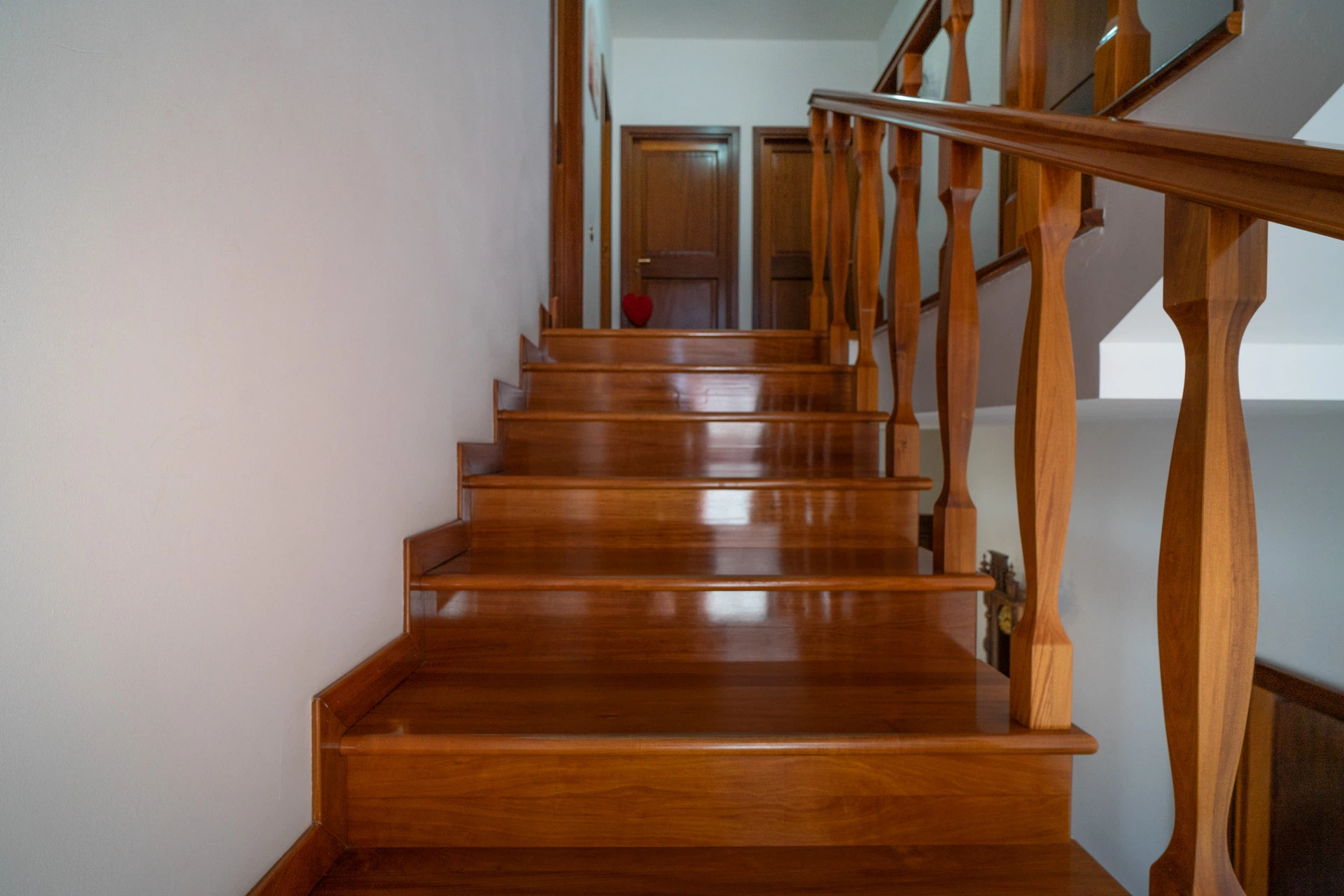 Villa Marcellina wooden stairs