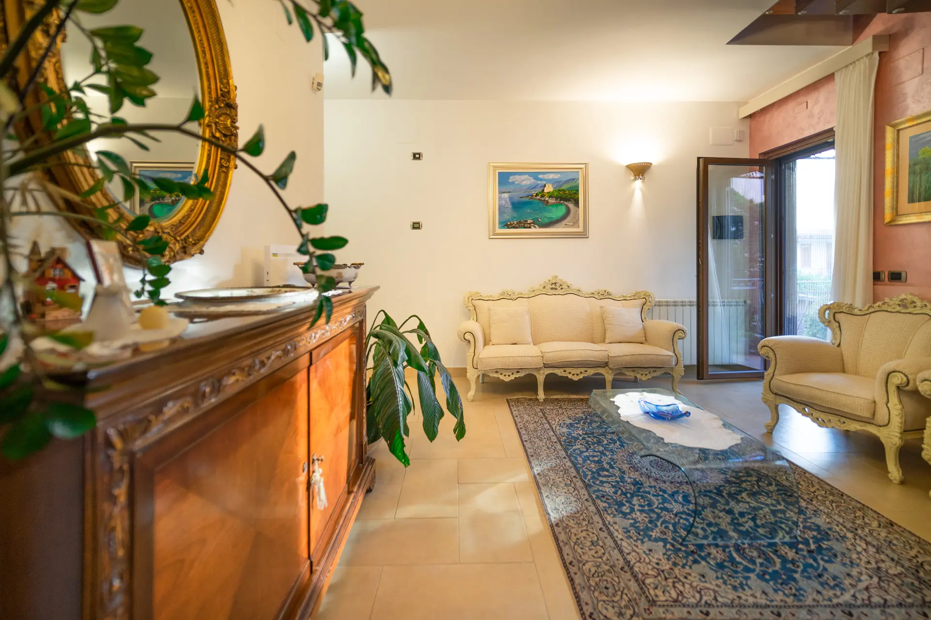 Villa Petrosa Scalea Entrance