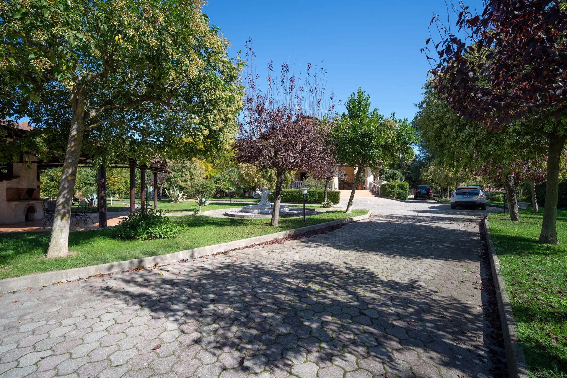 Outside Villa Montalto Calabria