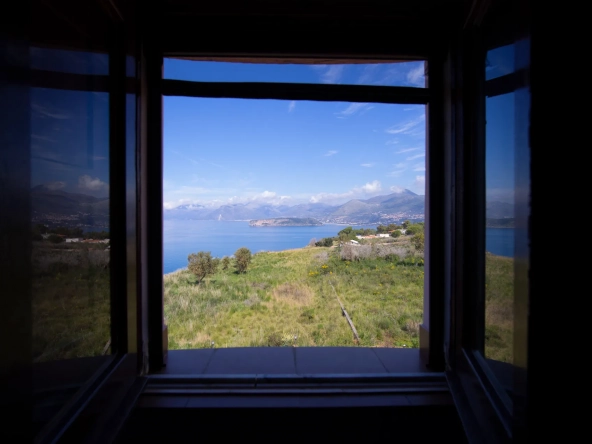 from the sea view window