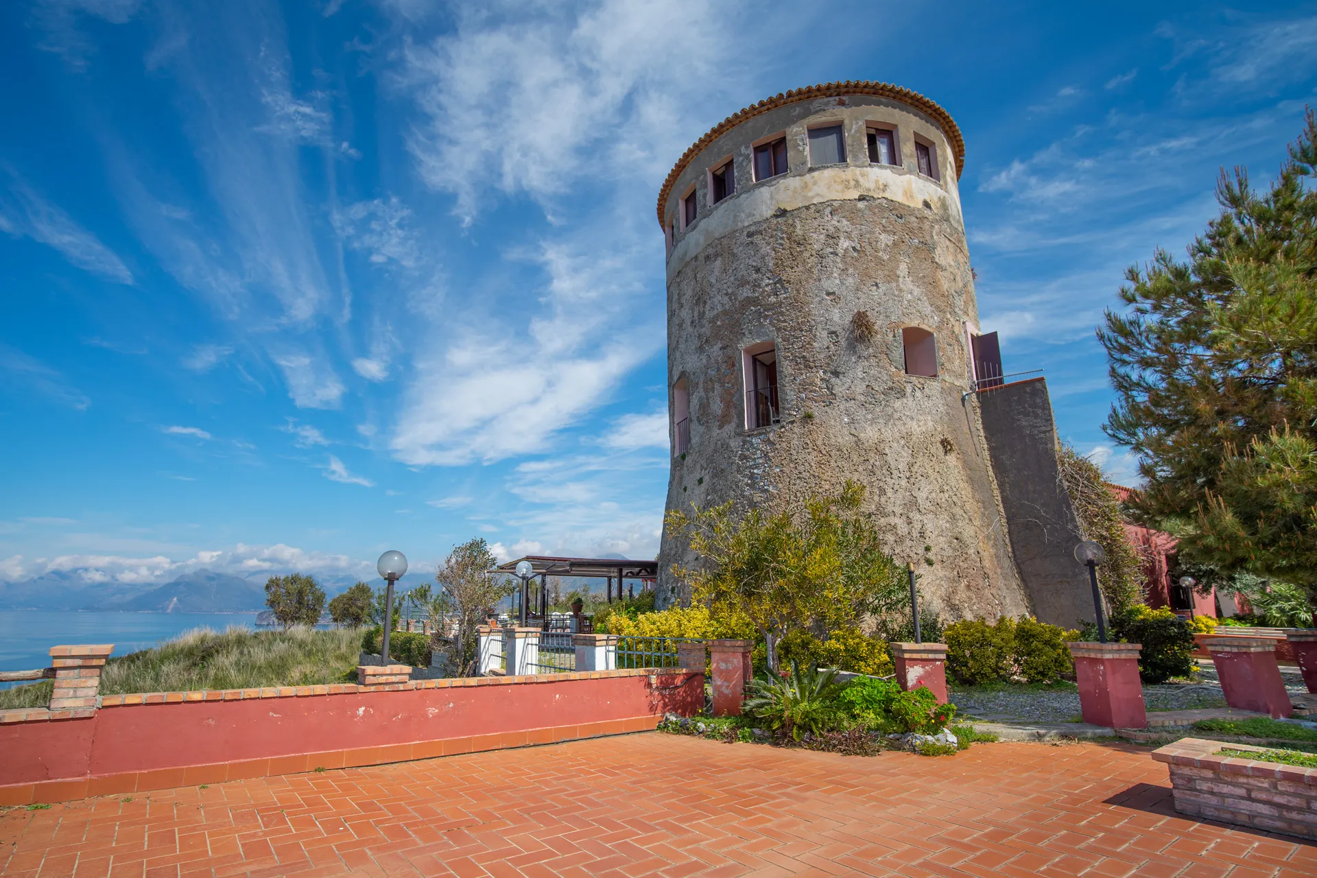 lighthouse in San Nicola Arcella
